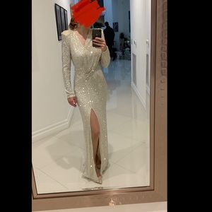 Long sequin dress size M worn once